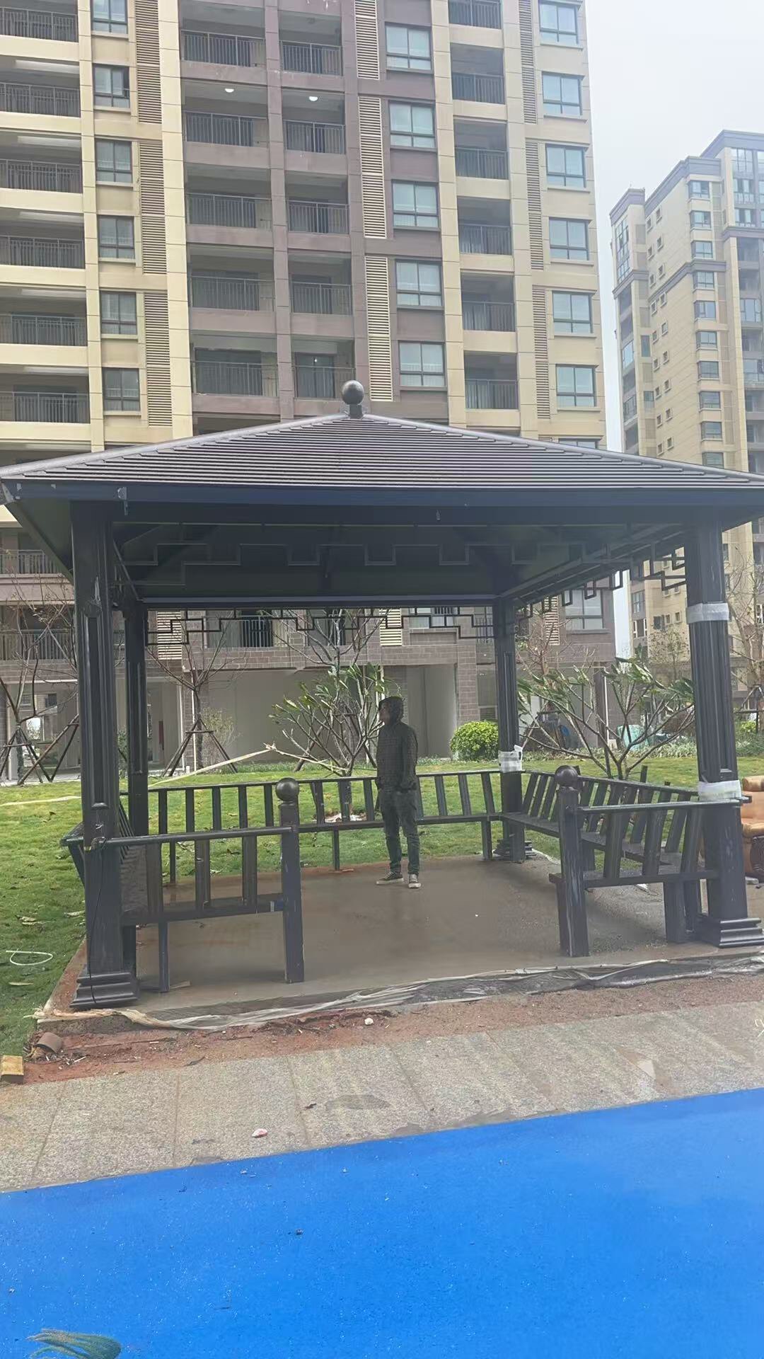 新中式四角凉亭