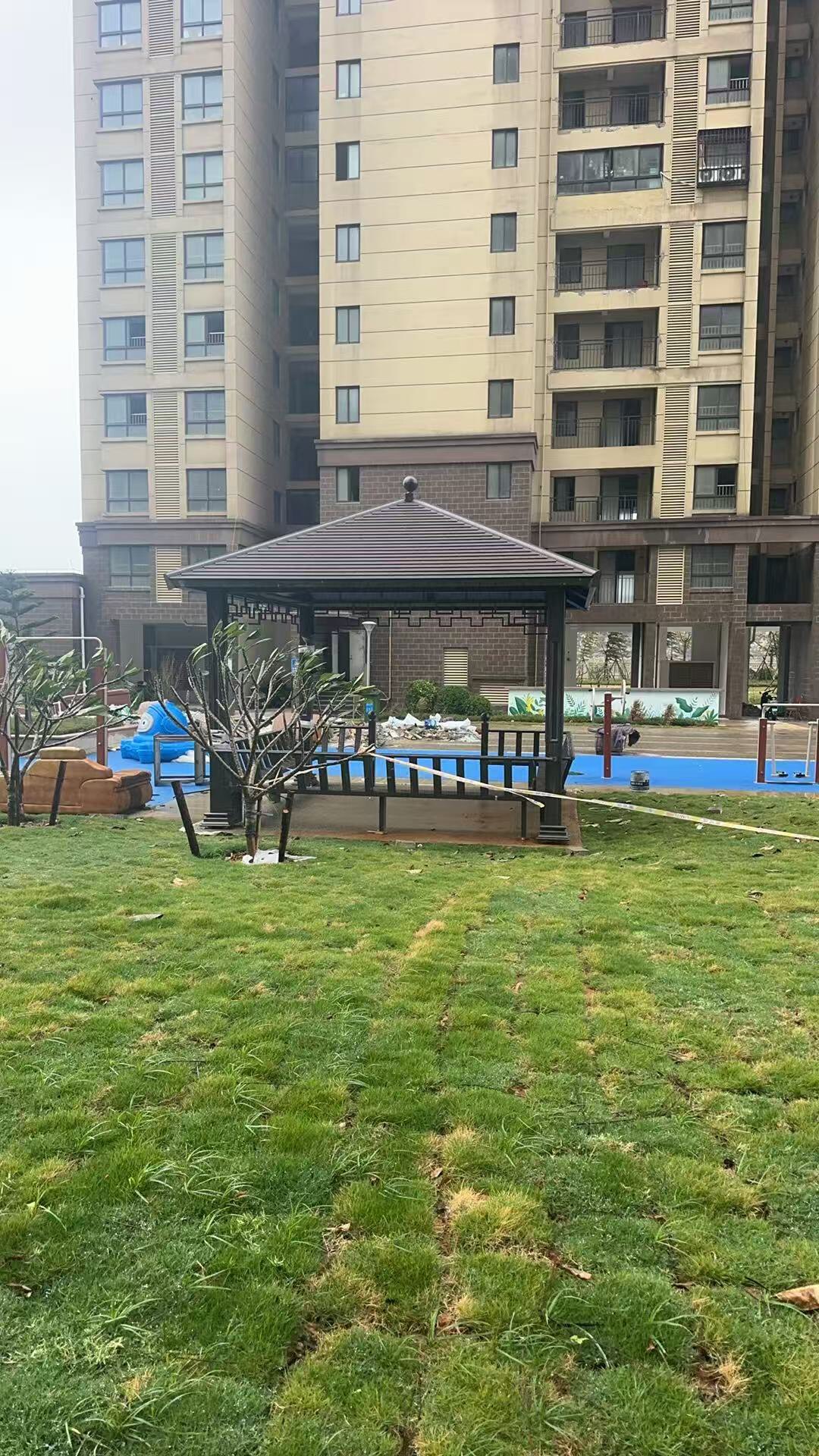 新中式四角凉亭